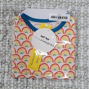 Little Sleepies | Primary Rainbows Shorts Set | 3T